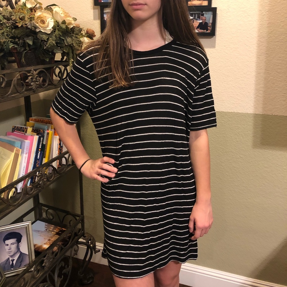 Brandy Melville striped T-shirt dress